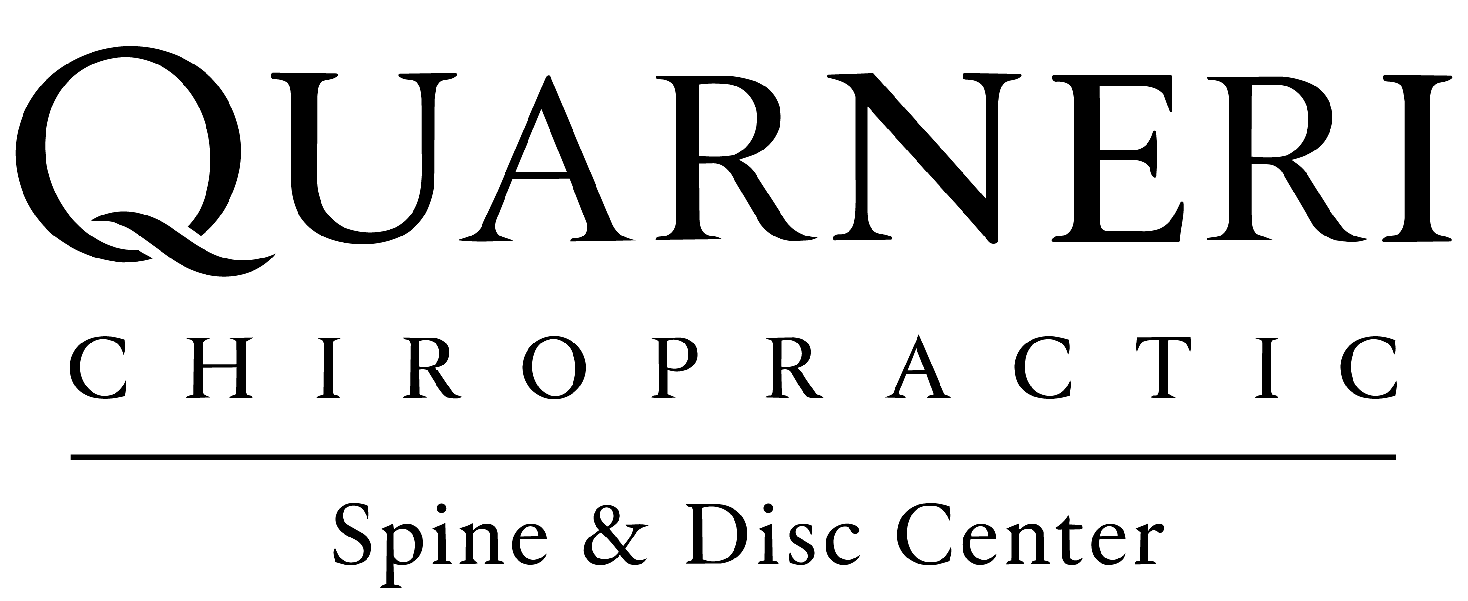 Quarneri-Logo-black-transparent-v2 - Chiropractor in San Mateo | Quarneri Chiropractic | Accepting New Patients
